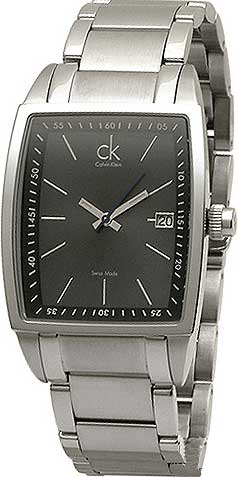 AAA 1:1 Replica Calvin-Klein-Bold Mens Watches Gray Dial Quartz K3041161 Watch