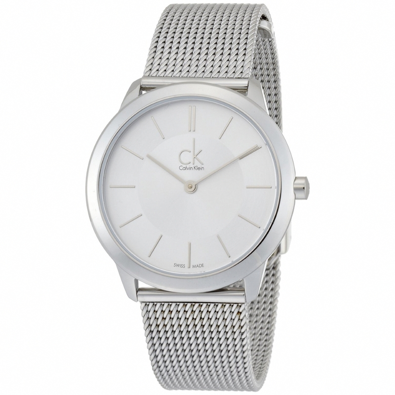 AAA 1:1 Replica Calvin-Klein Ladies Watches Silver Dial Quartz 35MM K3M22126 Watch