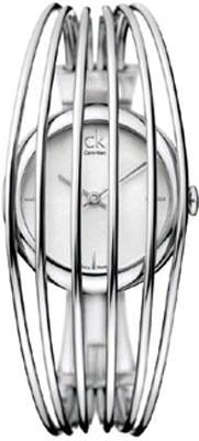 AAA 1:1 Replica Calvin-Klein-Fly Ladies Watches Silver Dial 28MM K9923120 Watch