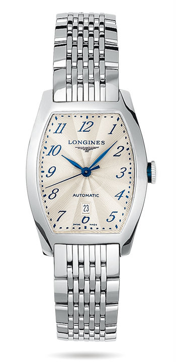 AAA 1:1 Replica Longines-Evidenza Ladies Watches Silver Dial Automatic 26 x 30.6MM L2.142.4.73.6 Watch