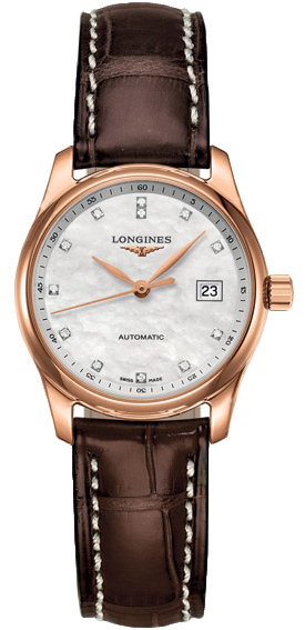 AAA 1:1 Replica Longines-Master-Collection Ladies Watches White Dial Automatic Self-wind 30MM L2.257.8.87.3 Watch