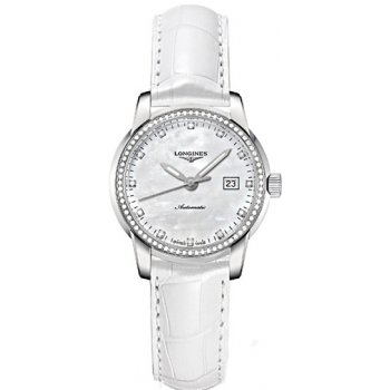 AAA 1:1 Replica Longines-Saint-Imier-Collection Ladies Watches Mother Of Pearl Dial Automatic Self-wind 26MM L2.263.0.87.2 Watch