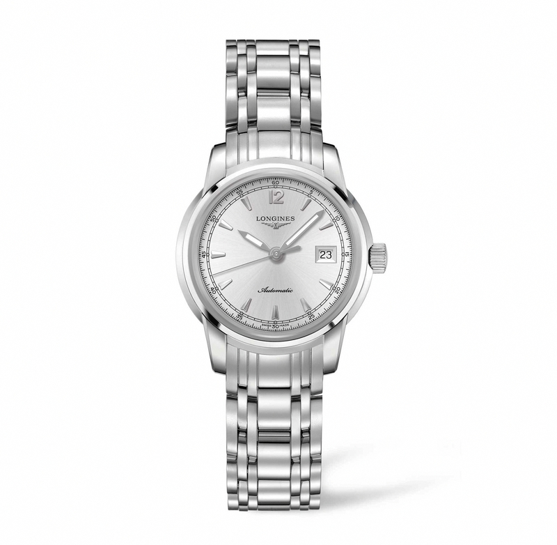 AAA 1:1 Replica Longines-Saint-Imier-Collection Ladies Watches Silver Dial Automatic Self-wind 30MM L2.563.4.79.6 Watch