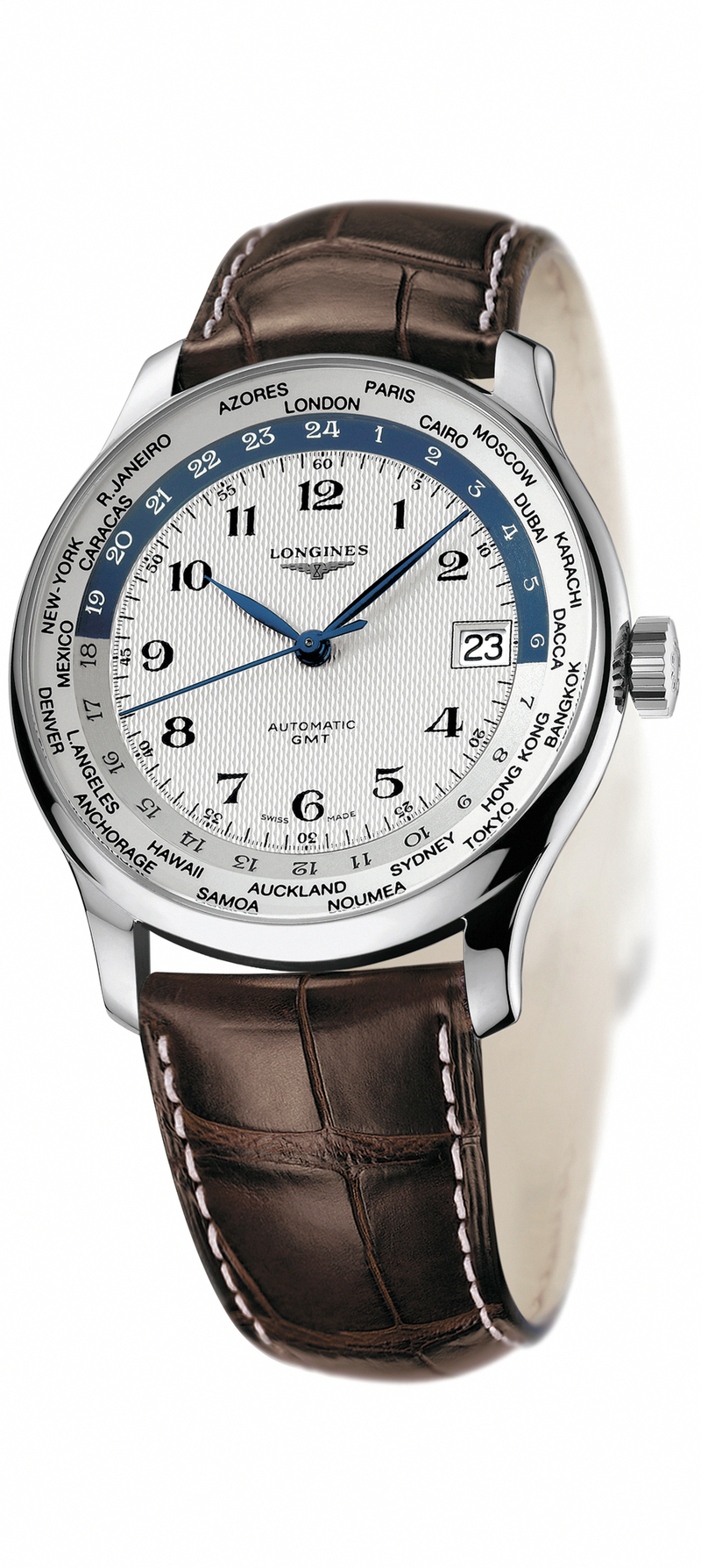 AAA 1:1 Replica Longines-Master-Collection Mens Watches Silver Dial Automatic Self-wind 40MM L2.631.4.70.6 Watch