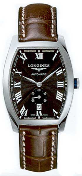 AAA 1:1 Replica Longines-Evdenza Mens Watches Black Dial automatic L2.642.4.51.4 Watch