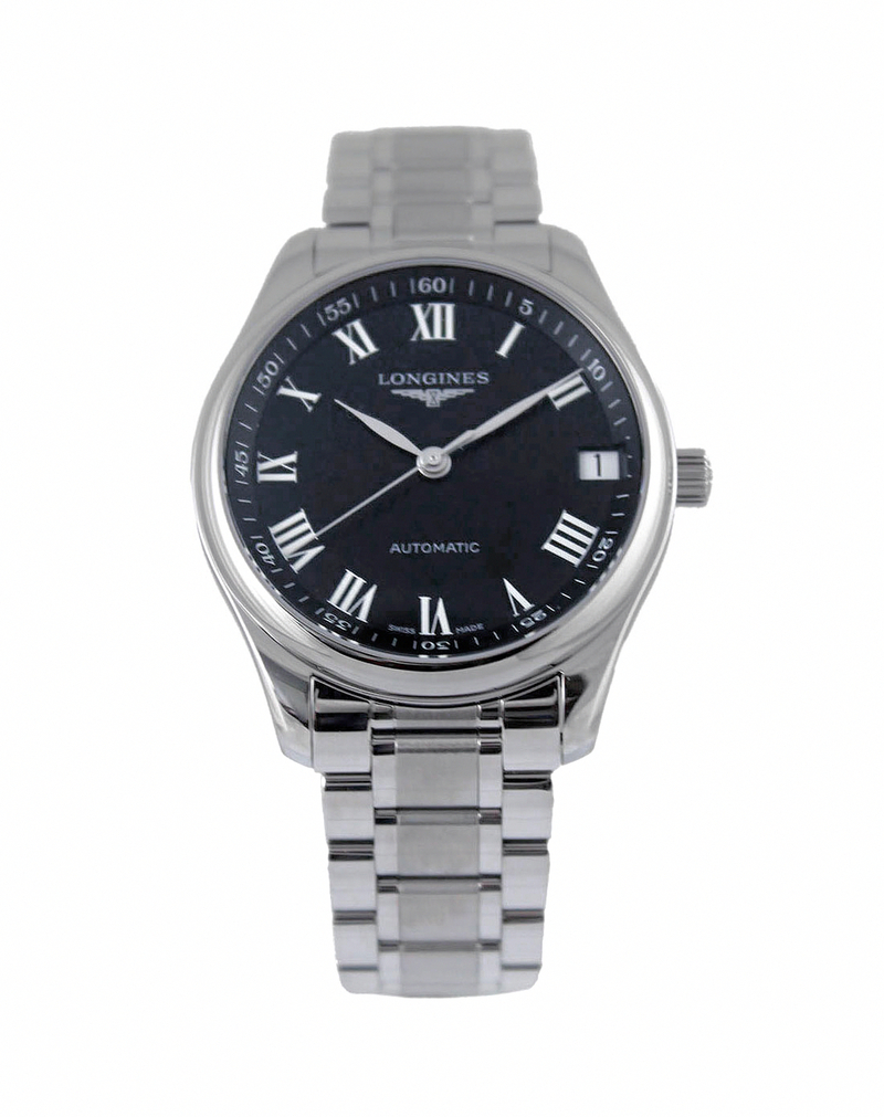 AAA 1:1 Replica Longines-Master-Collection Mens Watches Black Dial Automatic Self-wind 42MM L2.665.4.51.6 Watch