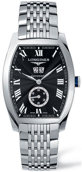 AAA 1:1 Replica Longines-Evidenza Mens Watches Black Dial Automatic 33 x 38.7MM L2.670.4.51.6 Watch