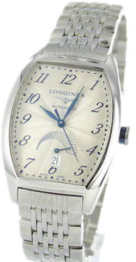 AAA 1:1 Replica Longines-Evidenza Mens Watches Silver Dial Automatic 33 x 38.7MM L2.672.4.73.6 Watch