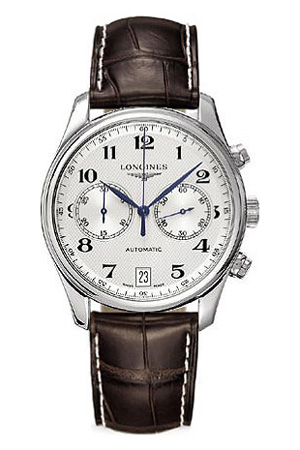 AAA 1:1 Replica Longines-Master-Collection Mens Watches Silver Dial Automatic Self-wind L2.738.4.71.5 Watch