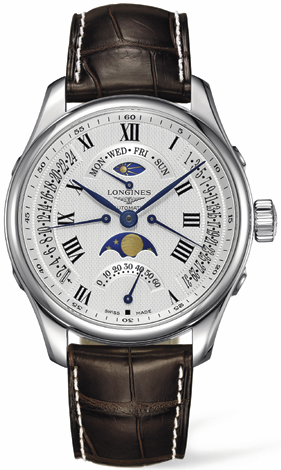 AAA 1:1 Replica Longines-Master-Collection Mens Watches White Dial Automatic 44MM L2.739.4.71.3 Watch