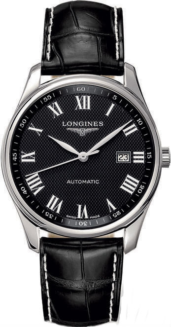 AAA 1:1 Replica Longines-Master-Collection Mens Watches Black Dial Automatic 42MM L2.893.4.51.7 Watch