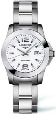 AAA 1:1 Replica Longines Ladies Watches White Dial Quartz 29.5MM L3.277.4.16.6 Watch