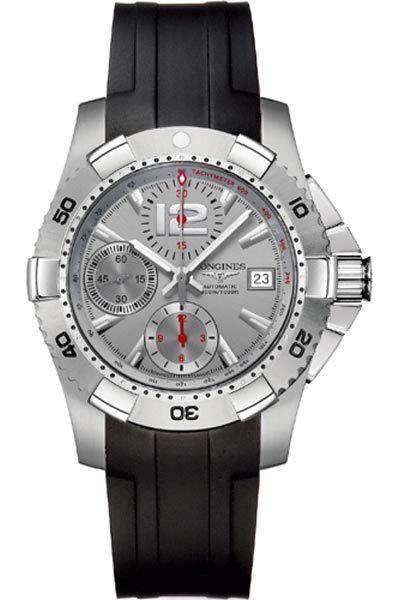 AAA 1:1 Replica Longines-Hydroconquest Mens Watches Gray Dial Automatic Self-wind 41MM L3.651.4.76.2 Watch