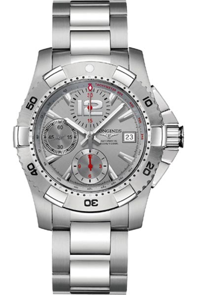 AAA 1:1 Replica Longines-Hydroconquest Mens Watches Gray Dial Automatic 41MM L3.651.4.76.6 Watch