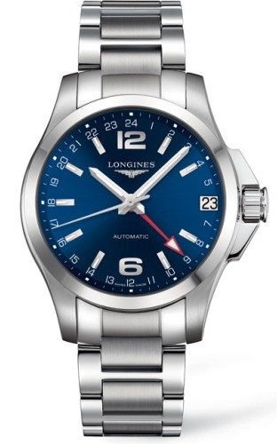 AAA 1:1 Replica Longines-Conquest Mens Watches Blue Dial Automatic 41MM L3.687.4.99.6 Watch