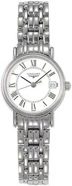AAA 1:1 Replica Longines-Presence Ladies Watches White Dial quartz L4.220.4.11.6 Watch