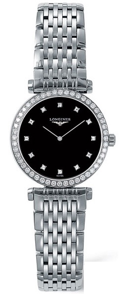 AAA 1:1 Replica Longines-La-Grande-Classique Ladies Watches Black Dial Quartz 26MM L4.241.0.58.6 Watch