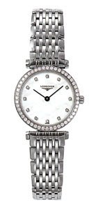 AAA 1:1 Replica Longines Ladies Watches White Dial Quartz 23.5MM L4.241.0.80.6 Watch