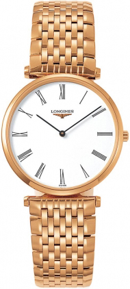 AAA 1:1 Replica Longines-La-Grande-Classique Mens Watches White Dial Quartz 34MM L4.709.1.11.8 Watch