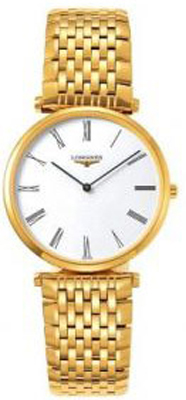 AAA 1:1 Replica Longines-La-Grande-Classique Mens Watches White Dial Quartz 33MM L4.709.2.11.8 Watch