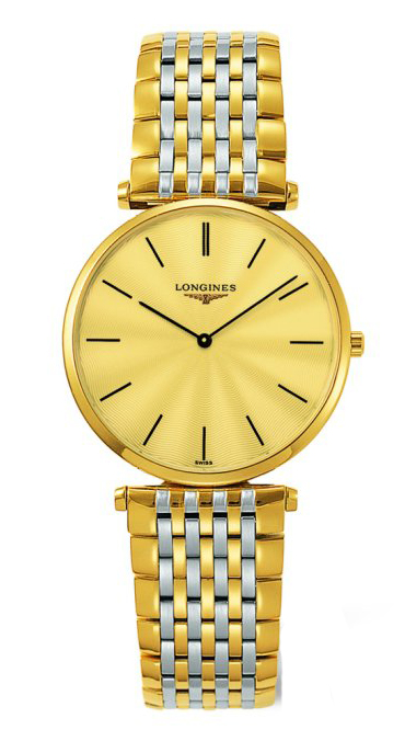 AAA 1:1 Replica Longines-La-Grande-Classique Mens Watches Gold Dial Quartz 33MM L4.709.2.42.7 Watch