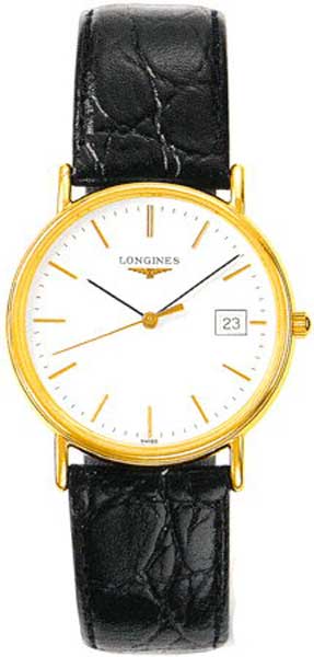 AAA 1:1 Replica Longines-Presence Mens Watches White Dial quartz L4.720.2.12.2 Watch