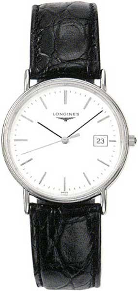 AAA 1:1 Replica Longines-Presence Mens Watches White Dial quartz L4.720.4.12.2 Watch