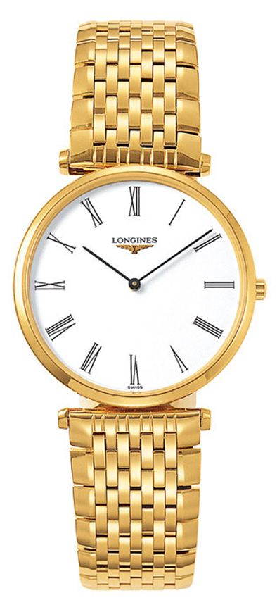 AAA 1:1 Replica Longines-La-Grande-Classique Mens Watches White Dial Quartz 37MM L4.766.2.11.8 Watch