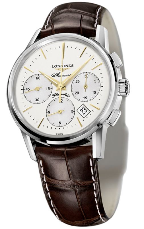 AAA 1:1 Replica Longines-Flagship Mens Watches Silver Dial Automatic 40MM L4.796.4.72.2 Watch