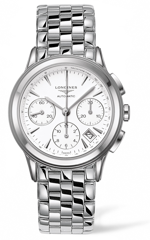 AAA 1:1 Replica Longines Mens Watches White Dial Quartz 42MM L4.803.4.12.6 Watch