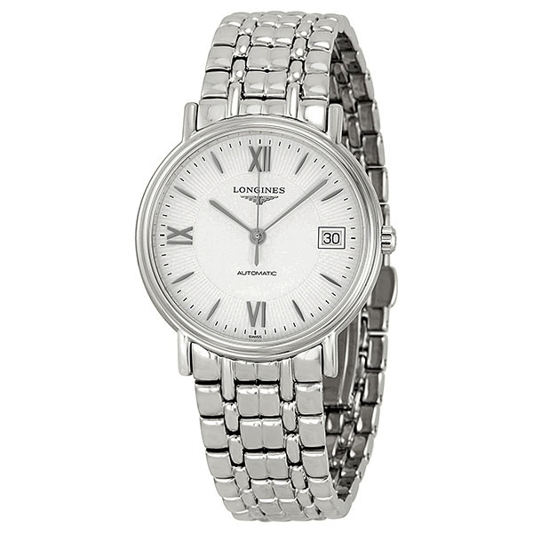 AAA 1:1 Replica Longines Mens Watches White Dial Automatic 35MM L4.821.4.15.6 Watch