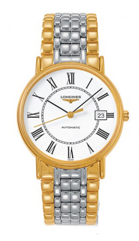 AAA 1:1 Replica Longines-Presence Mens Watches White Dial Automatic 39MM L4.921.2.11.7 Watch
