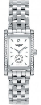 AAA 1:1 Replica Longines-Dolcevita Ladies Watches White Dial Quartz 19.8 x 24.5MM L5.155.0.16.6 Watch
