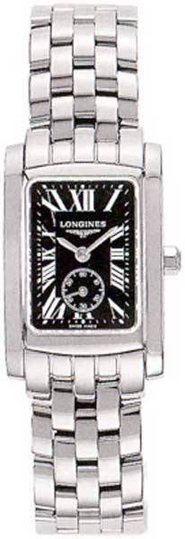 AAA 1:1 Replica Longines-DolceVita Ladies Watches Black Dial quartz L5.155.4.79.6 Watch