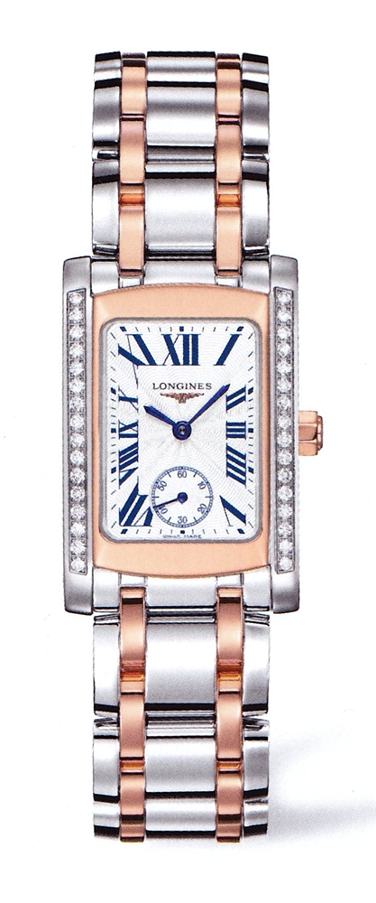 AAA 1:1 Replica Longines-Dolcevita Ladies Watches Silver Dial Quartz 19.8MM L5.155.5.79.7 Watch