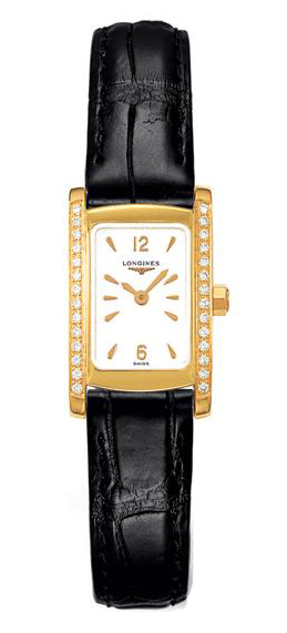AAA 1:1 Replica Longines-Dolcevita Ladies Watches White Dial Quartz 16MM L5.158.7.16.0 Watch