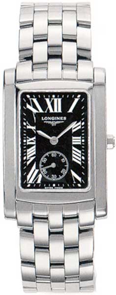 AAA 1:1 Replica Longines-DolceVita Mens Watches Black Dial quartz L5.655.4.79.6 Watch