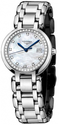 AAA 1:1 Replica Longines-Primaluna Ladies Watches Silver Dial Quartz 26.5MM L8.110.0.87.6 Watch