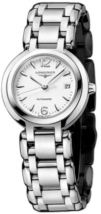 AAA 1:1 Replica Longines-Primaluna Ladies Watches White Dial Automatic 26.5MM L8.111.4.16.6 Watch