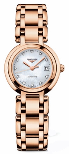 AAA 1:1 Replica Longines-Primaluna Ladies Watches Mother Of Pearl Dial Automatic 26.5MM L8.111.8.87.6 Watch