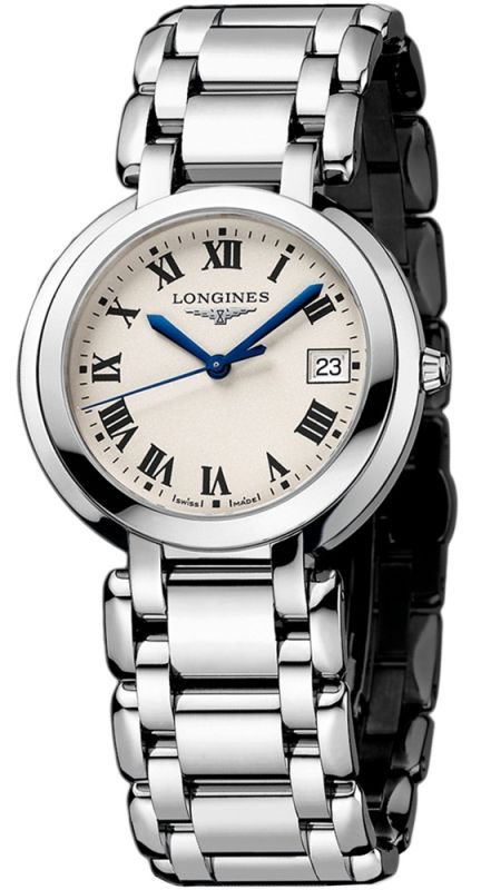 AAA 1:1 Replica Longines-Primaluna Ladies Watches Silver Dial Quartz 34MM L8.114.4.71.6 Watch