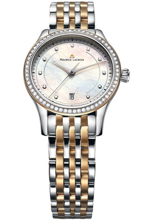 AAA 1:1 Replica Maurice-Lacroix-Les-Classiques Ladies Watches Mother Of Pearl Dial Quartz 33MM LC1026-PVY23-170 Watch