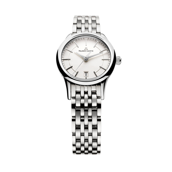 AAA 1:1 Replica Maurice-Lacroix-Les-Classiques Ladies Watches Silver Dial Quartz 28MM LC1113-SS002-130 Watch