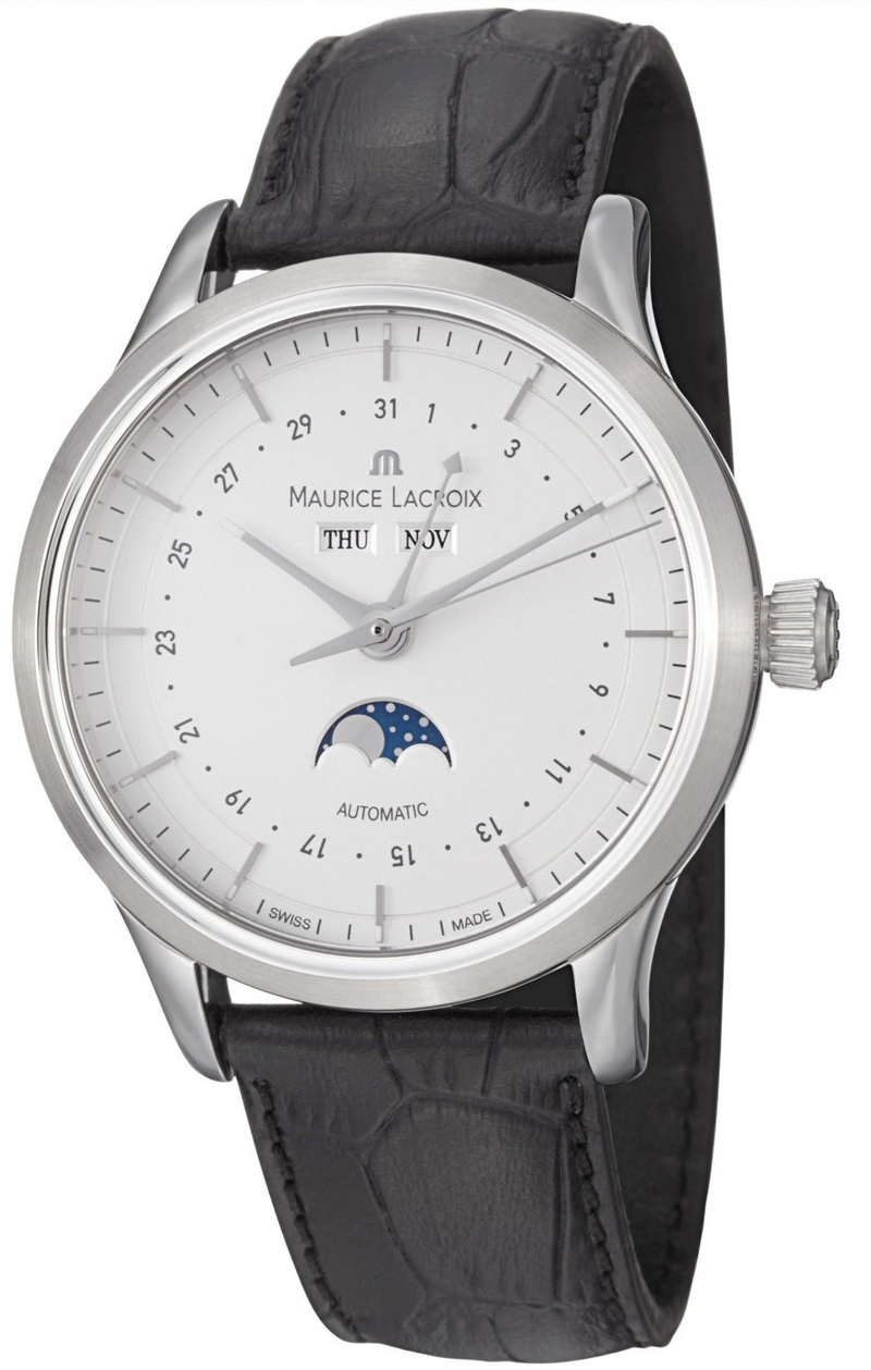 AAA 1:1 Replica Maurice-Lacroix-Les-Classiques Mens Watches White Dial Automatic 40MM LC6068-SS001-13E Watch