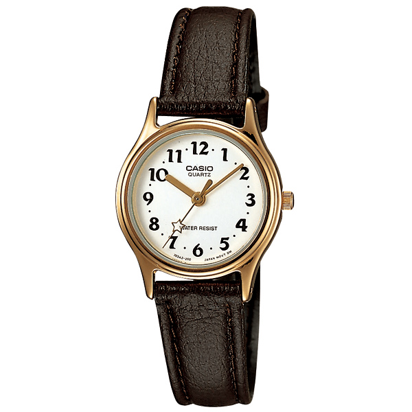 AAA 1:1 Replica Casio Ladies Watches White Dial Quartz 30.7 x 25.2MM LQ-398GL-7B3 Watch