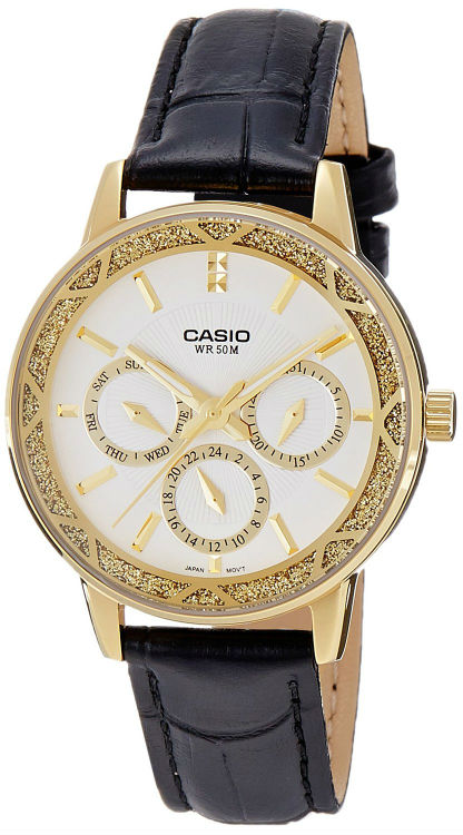 AAA 1:1 Replica Casio Ladies Watches White Dial Quartz 42 x 35MM LTP-2087GL-1AV Watch