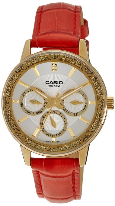 AAA 1:1 Replica Casio Ladies Watches White Dial Quartz 42 x 35MM LTP-2087GL-4AV Watch