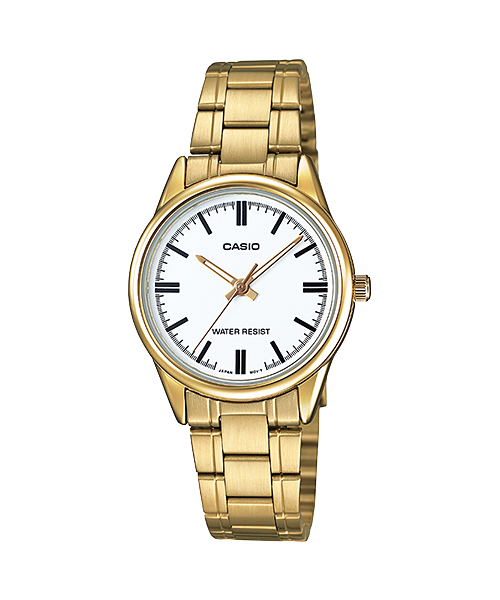 AAA 1:1 Replica Casio Ladies Watches White Dial Quartz 34 x 28.2MM LTP-V005G-7A Watch