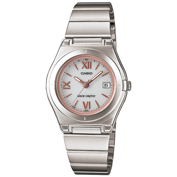 AAA 1:1 Replica Casio-Wave-Ceptor Ladies Watches White Dial Solar 32.1MM LWQ-10DJ-7A2JF Watch