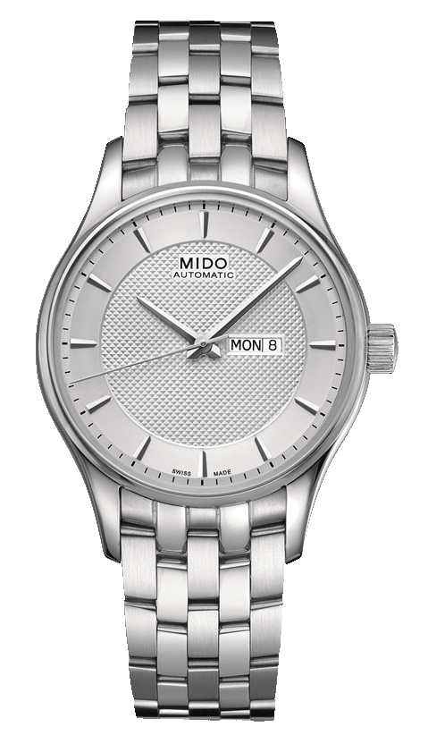 AAA 1:1 Replica Mido-Belluna Ladies Watches Silver Dial Automatic 33MM M001.230.11.031.91 Watch